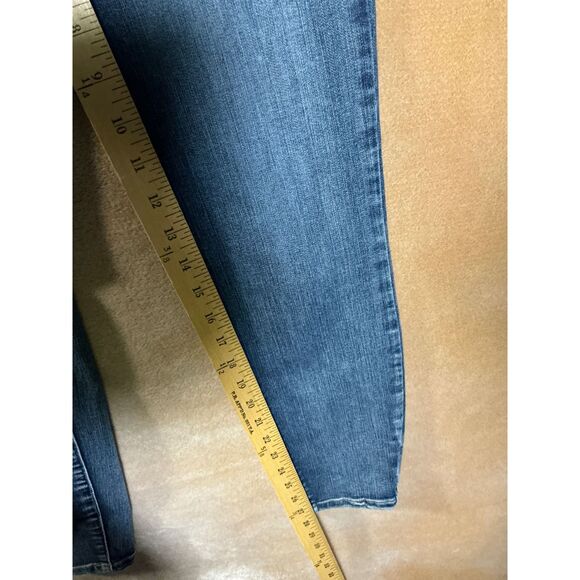 Maurices Everflex High Rise Dark Wash Denim Skinny Jeans Size 8 Regular - Picture 5 of 7